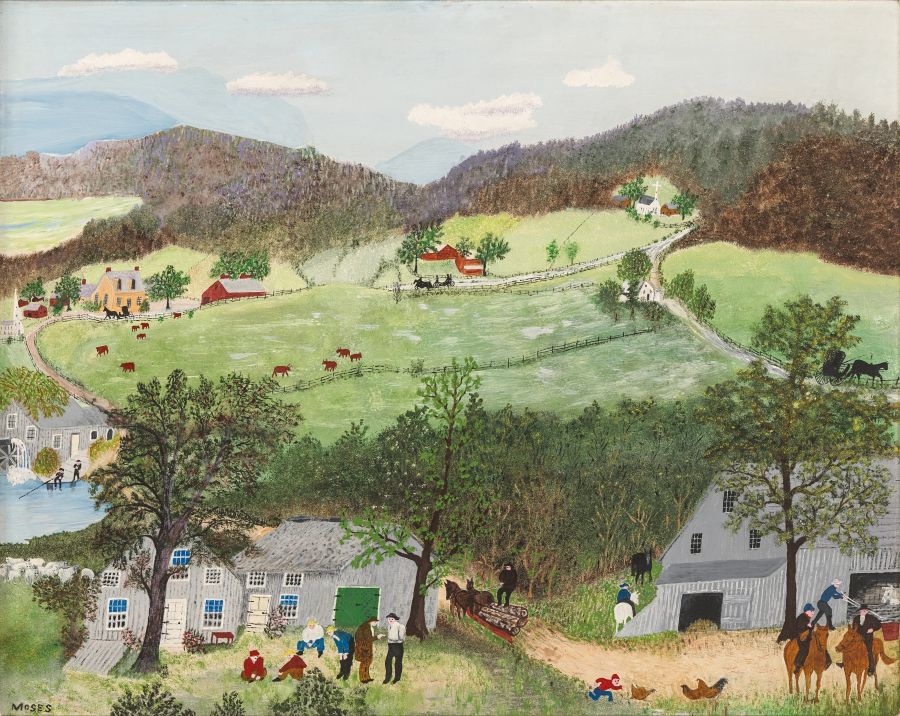 'Grandma Moses: A Good Day's Work' at the Smithsonian American Art Museum