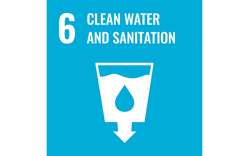 Clean water and sanitizations Clean water and sanitizations