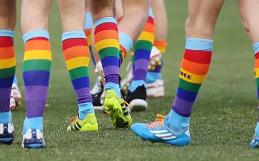 Rainbow Socks - Capital Cup 
